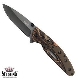 Sterling - STERLING 11,43 cm Kamuflaj Liner Lock Çakı