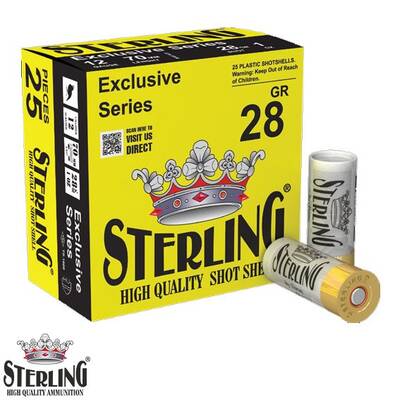 STERLING 12 Cal. 28 G. No: 10 Av Fişeği