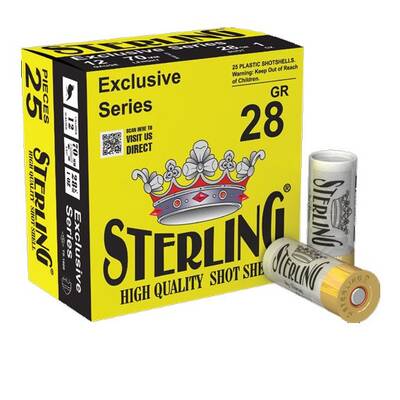 STERLING 12 Cal. 28 G. No: 7 Keçe Tapa Av Fişeği