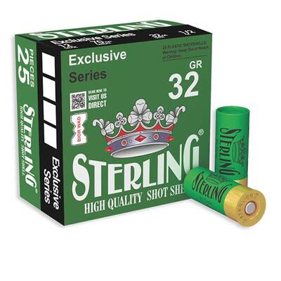 STERLING 12 Cal. 32 G. No: 10 Bior Tapa Av Fişeği