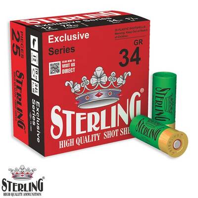 STERLING 12 Cal. 34 G. No: 01 Av Fişeği