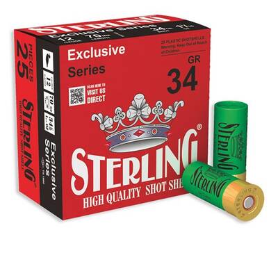 STERLING 12 Cal. 34 G. No: 02 Av Fişeği