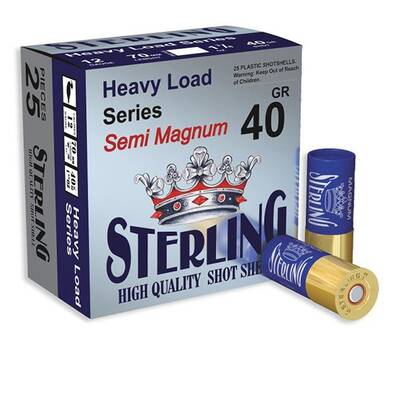 STERLING 12 Cal. 40 G. No: 04 Av Fişeği