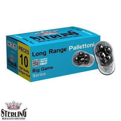 STERLING 12 Cal. Long Range Şevrotin Fişek