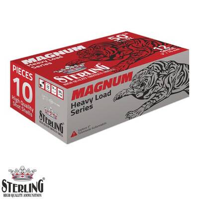 STERLING 12 Cal. Magnum 50 G. No: 04 Av Fişeği