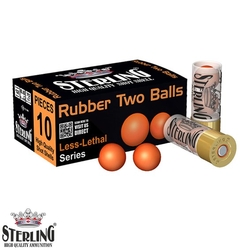 Sterling - STERLING 12 Cal. Rubber 2 Top Kauçuk Fişek