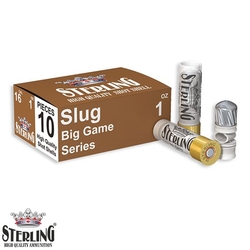 Sterling - STERLING 16 Cal. Slug Tek Kurşun Av Fişeği