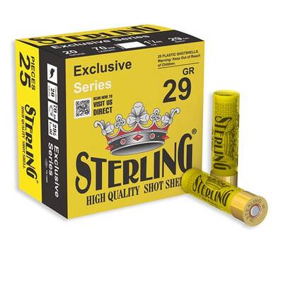 STERLING 20 Cal. 29 G. No: 3 Av Fişeği