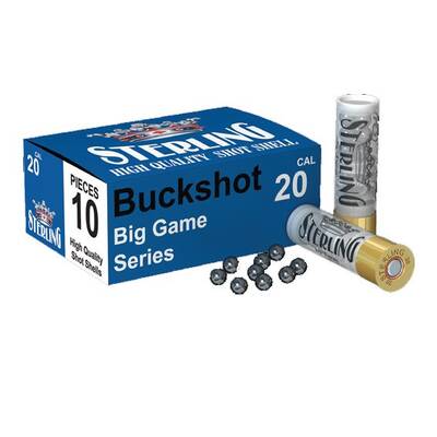 STERLING 20 Cal. Buckshot-Şevrotin Av Fişeği