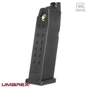 UMAREX Glock 19 4,5MM Havalı Tabanca Siyah Şarjörü