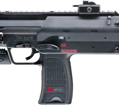 UMAREX Heckler & Koch MP7 A1 Airsoft Tabanca Siyah