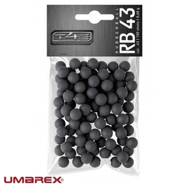 Umarex - UMAREX T4E RB.43Cal.Kauçuk Paintball Mermisi 100lü