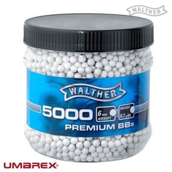 Umarex - UMAREX Walther Airsoft BB 0,20G Beyaz 5000 Adet