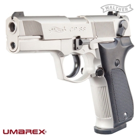 Umarex - UMAREX Walther CP88 4,5MM Havalı Tabanca - Nikel