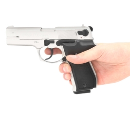 UMAREX Walther CP88 4,5MM Havalı Tabanca - Nikel - Thumbnail