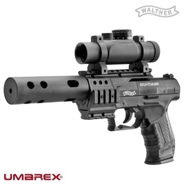 Umarex - UMAREX Walther Nighthawk 4,5mmHavalı Tabanca Siyah