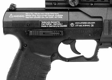 UMAREX Walther Nighthawk 4,5mmHavalı Tabanca Siyah