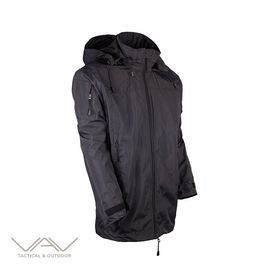 VAV Tactical & Outdoor - VAV 3TECH 01 Su-Rüzgar Geçirmez Mont Siyah L