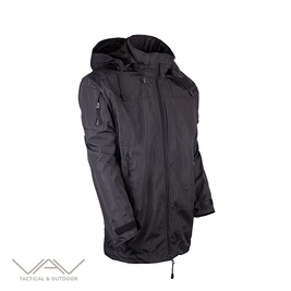 VAV Tactical & Outdoor - VAV 3TECH 01 Su-Rüzgar Geçirmez Mont Siyah S