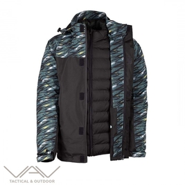 VAV Tactical & Outdoor - VAV 3TECH 02 Su Geçirmez Mont Çift Tar. Şimşek XL