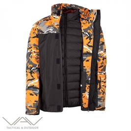 VAV Tactical & Outdoor - VAV 3TECH 02 Su Geçirmez Mont Çift Tar. Turuncu XL