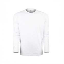 VAV Baseti-04 Uzun Kol Sweatshirt Beyaz XS - Thumbnail