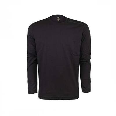 VAV Baseti-04 Uzun Kol Sweatshirt Siyah L