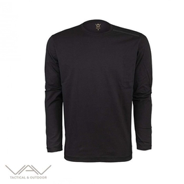 VAV Tactical & Outdoor - VAV Baseti-04 Uzun Kol Sweatshirt Siyah XXL