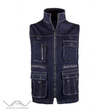 VAV Jeanwest - 01 Kot Yelek Lacivert XS