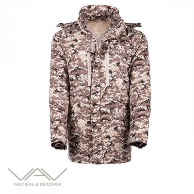 VAV Multicam Digital Kamuflaj Outdoor Parka L