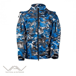 VAV Tactical & Outdoor - VAV Shell HT-01 Softshell Mont Yengeç Mavi L