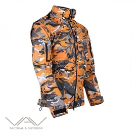 VAV Tactical & Outdoor - VAV Shell HT-01 Softshell Mont Yengeç Turuncu L