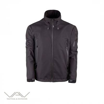 VAV Shell HT-04 Softshell Mont Siyah XS