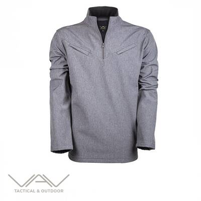 VAV Shellsw-01 Softshell Sweatshirt Gri XL