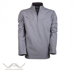 VAV Tactical & Outdoor - VAV Shellsw-01 Softshell Sweatshirt Gri XS