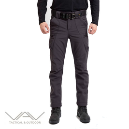 VAV Tactical & Outdoor - VAV Softshell Pantolon Gri Kırçıllı L