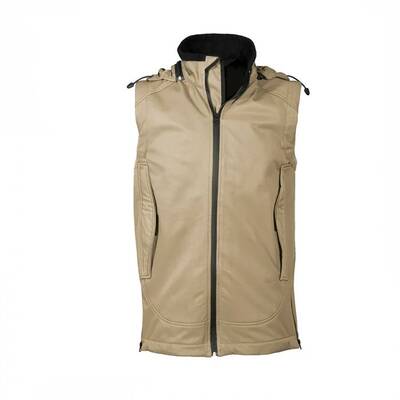 VAV Softshell Yelek Bej M