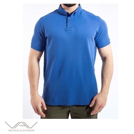 VAV Tactical & Outdoor - VAV Tlac-01 Polo Yaka Tişört Mavi L