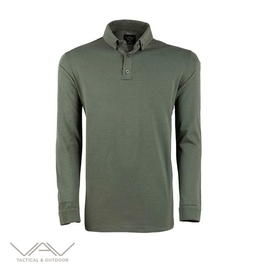 VAV Tactical & Outdoor - VAV Tlac-04 Polo Yaka Uzun Kol Tişört Haki L