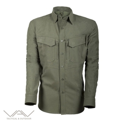 VAV Tactical & Outdoor - VAV Uzun Kol Gömlek Tactek-01 Haki XXS